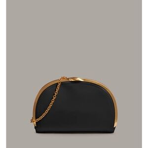 Elegant Black and Gold Women's Bag